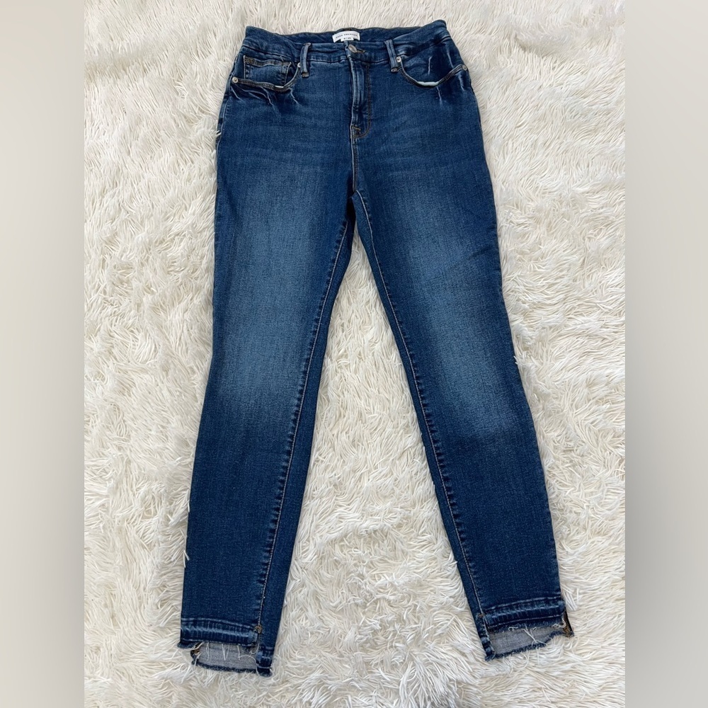 Good American Good Legs Skinny Jeans - size 8/29 - Picture 2 of 8